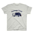 さはらそのこ｜イラストレーターの清掃車　Garbage Truck スタンダードTシャツ