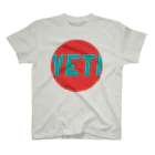 YETIMEETSのYeti meets girl (red) スタンダードTシャツ