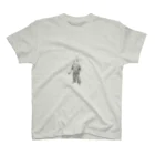 ゆ豆腐のタバコを吸うウサギ Regular Fit T-Shirt