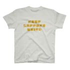 Mediumbuddha Sound WorksのKEEP SAPPORO WEIRD Regular Fit T-Shirt