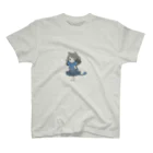 7soraのおめかしねこ（あお） スタンダードTシャツ