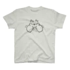 栞子のほっぺぱんぱんはむちゃん スタンダードTシャツ