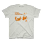 MU_DAN_PIのhi yellow  スタンダードTシャツ