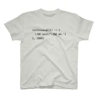 null shopのLINEを急かす人 スタンダードTシャツ