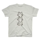 うみがや あいみのさんねこ スタンダードTシャツ