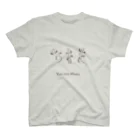 VanderWaalsのヤモリラフ_ロゴ入り スタンダードTシャツ