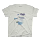 uneriの異国の雨、ひとり、雨 Regular Fit T-Shirt