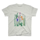 LuckySunnyDaySTOREのFloral garden  スタンダードTシャツ