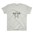 workout,chillout.のwo,co. squat  スタンダードTシャツ
