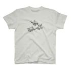 mikepunchの踊るサンバカラス スタンダードTシャツ