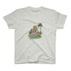 nutbon888のhawaiiとり天くん スタンダードTシャツ