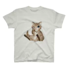 #保護猫カフェひだまり号のむぎ Regular Fit T-Shirt