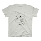 わどの何か見つけたネコ Regular Fit T-Shirt