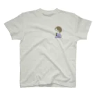 うき＊*の薄紫ニットの女の子 Regular Fit T-Shirt