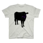 牛絵屋の黒毛和牛 スタンダードTシャツ