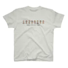 marketUのドットキンカ いっぱいのお顔 Regular Fit T-Shirt