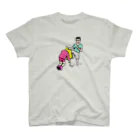 ZAZY official shopのZAZY膝蹴り Regular Fit T-Shirt