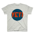 YETIMEETSのYeti meets girl (blue) Regular Fit T-Shirt