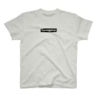 tamagame777のtamagameボックスロゴ黒 スタンダードTシャツ