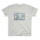 めんこラボ。の蛇の、いっつみー【両面柄違】 スタンダードTシャツ