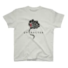 CHARACTERのシンプルに薔薇。 スタンダードTシャツ