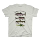 Tree Sparrowの渓流魚 Regular Fit T-Shirt