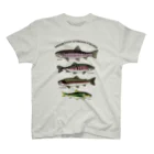 Tree Sparrowの渓流魚 スタンダードTシャツ