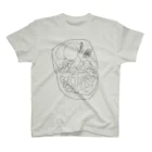 だぶるものおきのあんきも・かき・しらこ Regular Fit T-Shirt