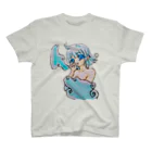 めんこラボ。の煙属性娘 スタンダードTシャツ