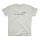 オダミヨのフルートさんひかえめ単色 Regular Fit T-Shirt