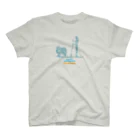 AtelierBoopの花月　SUPDog ポメラニアン Regular Fit T-Shirt