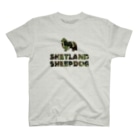 onehappinessのシェルティ　迷彩柄 Regular Fit T-Shirt