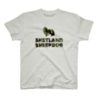 onehappinessのシェルティ　迷彩柄 スタンダードTシャツ