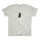 neneのすわるねこ Regular Fit T-Shirt