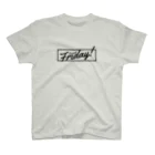 FounditのFriday!(black) スタンダードTシャツ