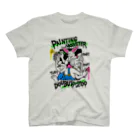 THE DOUBUTSU-ZOO SHOPのカラーpaintingどうぶつーズ スタンダードTシャツ