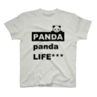PANDA panda LIFE***ののぞきこみパンダ Regular Fit T-Shirt