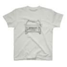 こいぬおじさんのどんどん進むラシーン スタンダードTシャツ