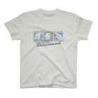 シロチャン王国のシロチャンごろ〜ん　BLUE Regular Fit T-Shirt