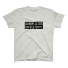 sundayclosecoffeeのサンクロ ロゴTシャツ Regular Fit T-Shirt