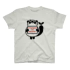 GraphicersのI am a PANDA スタンダードTシャツ