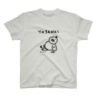 いよかん shopのYASENAI モノクロ Regular Fit T-Shirt