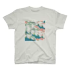 TKMTS STOREのバグった集合住宅 スタンダードTシャツ