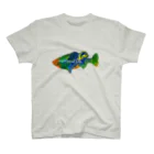 tetrapod'sのテトラポッヅロゴ(ブラックバス) Regular Fit T-Shirt