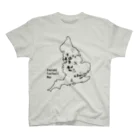 Design UKのイングランドサッカー地図 Regular Fit T-Shirt
