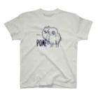 イラスト MONYAAT の**いつも見ているポメラニアンA Regular Fit T-Shirt