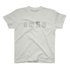 nanaschna - ななシュナのシュナウザー SNZR&ひる寝 Regular Fit T-Shirt