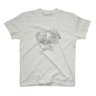 little museumの女の子のお人形 スタンダードTシャツ