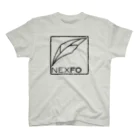 NexfoIncのNexfo落款シリーズ炭 Regular Fit T-Shirt