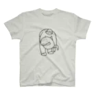 ふんちゃいこのよいしょあざらし(ものくろ) Regular Fit T-Shirt